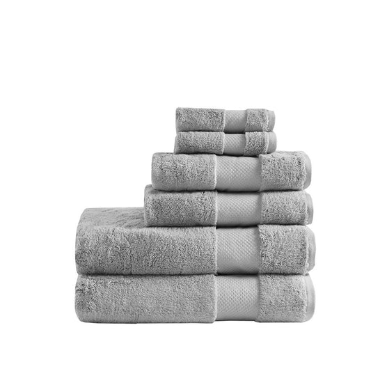 Grey fog towel set ( turkish cotton )