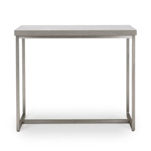 Concrete effect console table (110 x 60 )