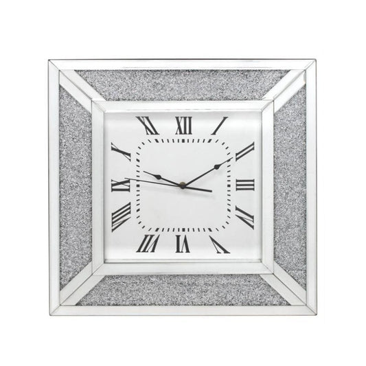 Crushed diamond clock square